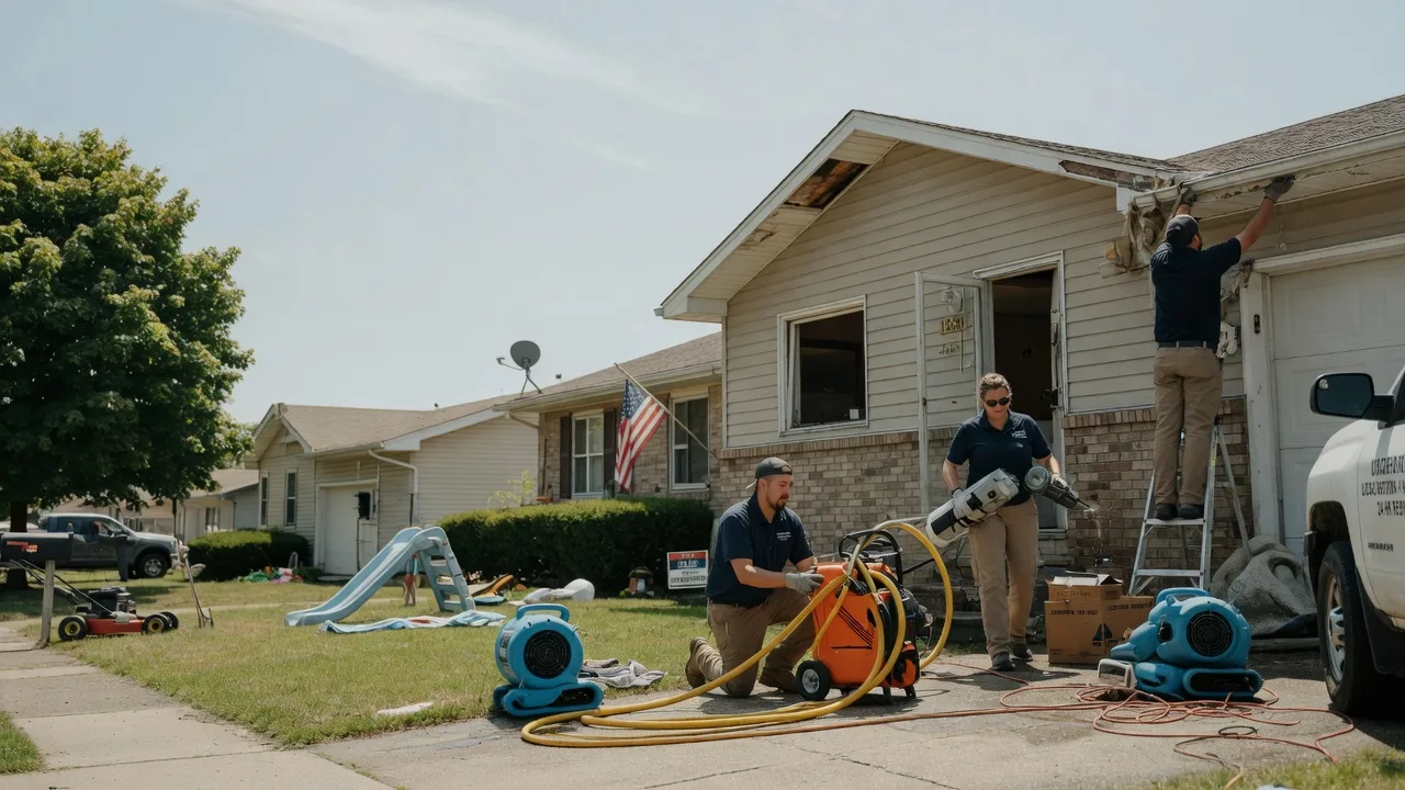 Water Damage Restoration in Bridgewater, SD near me